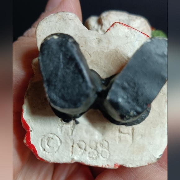 1988 House of Hatten Santa With Goose Christmas Ornament Holiday Decoration - Picture 5 of 5